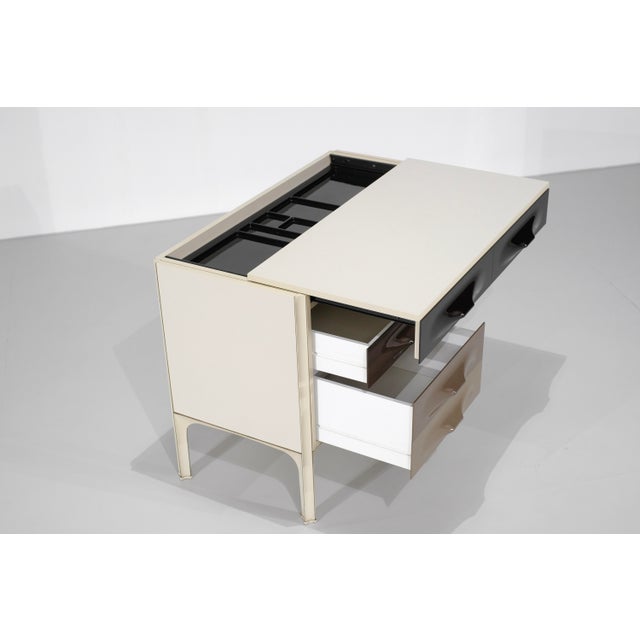 Metal DF2000 Desk by Raymond Loewy for Doubinsky Frères, France, 1960s For Sale - Image 7 of 18
