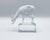 Daim Sculpture in Frosted Glass by René Lalique for Lalique, 1970s For Sale - Image 3 of 13