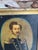 Wood Antique Painting of King Oscar I of Sweden and Norway For Sale - Image 7 of 9