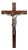 Large Antique Wall Cross with Jesus Figure, 1890s For Sale