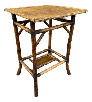 19th Century Bamboo Side Table