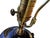 Vintage Wildwood Dark Urn Table Lamp Carved Leaf Hollywood Regency Traditional Brass For Sale - Image 12 of 12