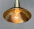 Mid-Century Modern Danish Brass Cone Pendant Lamps, 1950s, Set of 2 For Sale - Image 5 of 18