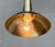 Mid-Century Modern Danish Brass Kone Pendant Lamps, 1950s, Set of 2 For Sale - Image 5 of 18