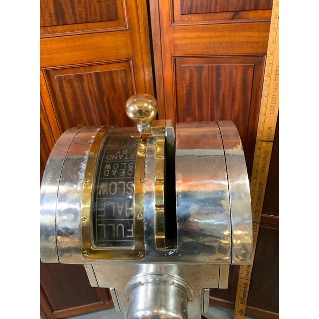 Aluminum Ships Bridge Telegraph For Sale - Image 10 of 12