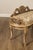 Late 20th Century Italian Rococo Style Antiqued Window Bench For Sale - Image 12 of 18