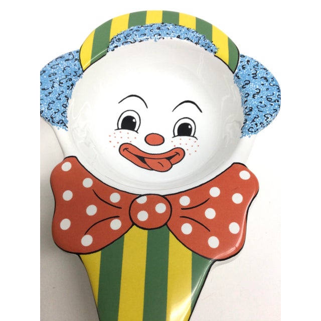 Vintage Italy Adriagel Ice Cream Cup Ceramic Bowl Kids 50s Style For Sale - Image 4 of 6