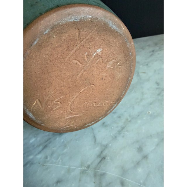 Studio Pottery Pitcher by Yvonne Lynch, Nova Scotia For Sale - Image 10 of 10