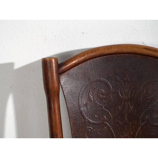 Antique Bentwood Chairs, Central Europe, 1900s, Set of 2 For Sale - Image 6 of 11