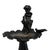 1920s Antique Figural Cherub & Seashell Cast Iron Garden Birdbath C1920 For Sale - Image 5 of 13