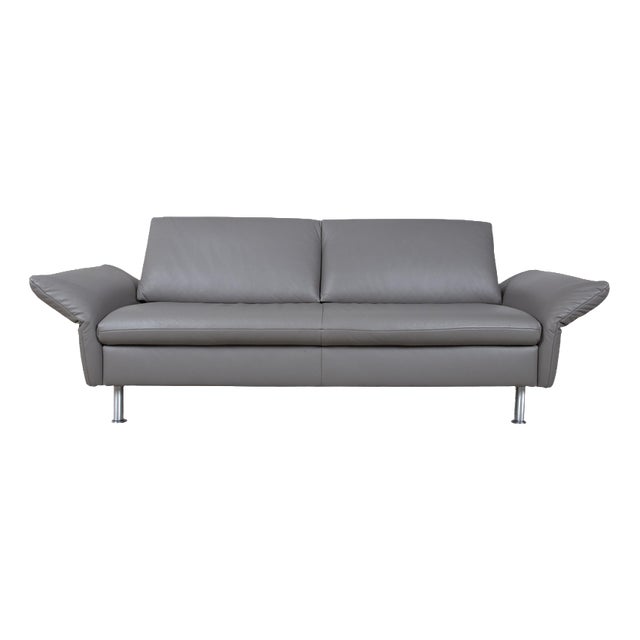 Leather Elena Three-Seater Sofa with Manual Function from Koinor For Sale