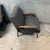 Contemporary Custom Made Felix Lounge Chairs With Charcoal Performance Linen, Pair For Sale - Image 3 of 12