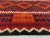 Maroon Vintage Afghan Narrow Kilim Runner 384x94 cm For Sale - Image 8 of 10