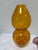 Glass Kare Amore Orange Vase, Three Piece For Sale - Image 7 of 12