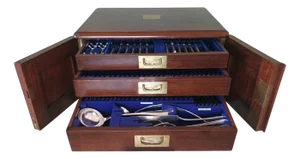 Canteen of Cutlery from Walker & Hall, 1920s, Set of 115