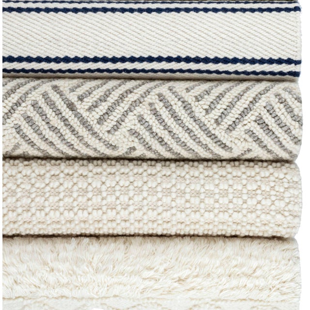 Dash & Albert Dash & Albert by Annie Selke Layers Hooked Wool Rug, 3' x 5' For Sale - Image 4 of 5