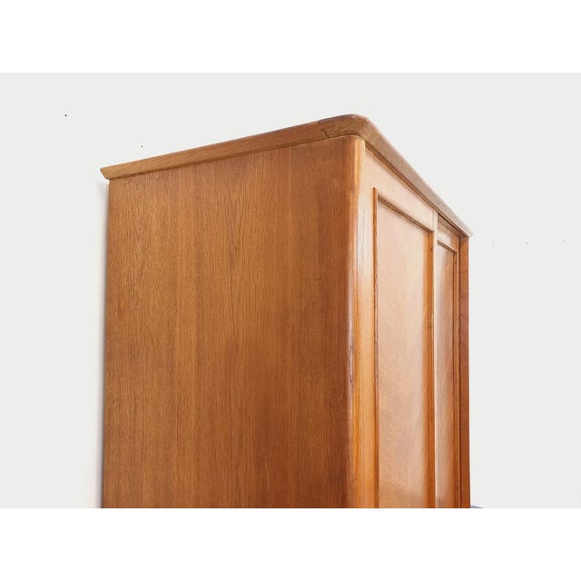 Vintage Oak Wardrobe, 1960s For Sale - Image 4 of 18