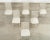 French Swedish Gustavian Style Painted Cane Dining Chairs - Set of Six For Sale - Image 3 of 12
