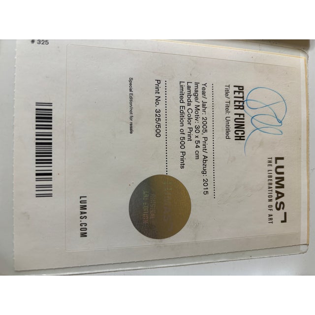 Limited edition color photograph by Peter Funch, produced and distributed by LUMAS. The work is a digitally composed urban...