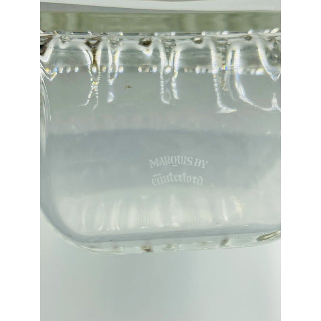 Glass 1990s Marquis by Waterford Crystal "Easton" Pattern Photo Frame For Sale - Image 7 of 10