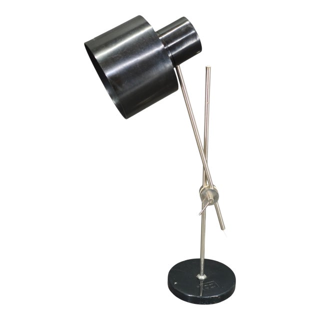 1012 Adjustable Bakelite Table Lamp by Electrosvit, 1960s For Sale