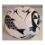 Vintage, Native American Acoma Pueblo Seed Jar With Mimbres Figures Signed by Husband/Wife Team: Cerno For Sale