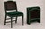 Mid-Century Modern 1970s Old Chapel Emerald City™ Leg-O-Matic Folding Dining Chairs, Set of 4 – Hollywood Regency Designer Edition For Sale - Image 3 of 4
