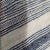 1990s Hand Woven Indigo Stripe Throw For Sale In Los Angeles - Image 6 of 7
