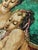 French Screen-Printed Tapestry with Leda and the Swan Motif in the style of Aubusson, 1970s For Sale - Image 10 of 18