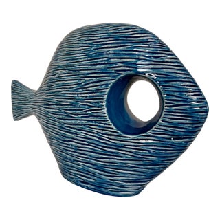 Blue Ceramic Fish For Sale