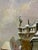 1946 Vintage European City Scene Oil on Canvas For Sale - Image 4 of 13