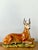 Vintage Boho Italian Glazed Ceramic Young Buck For Sale In West Palm - Image 6 of 9