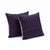 Mid-Century Modern Turkish Wool Kilim Pillow Cover 18'' X 20'' - Set of Two For Sale - Image 3 of 4