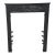 Late 19th Century 25.5" W X 30.5"h Cherub Decorative Fireplace Surround For Sale