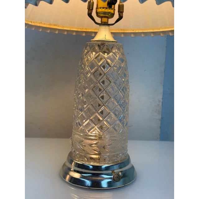 Late 20th Century Crystal Clear Industries Double Light Table Lamps - a Pair For Sale - Image 12 of 12