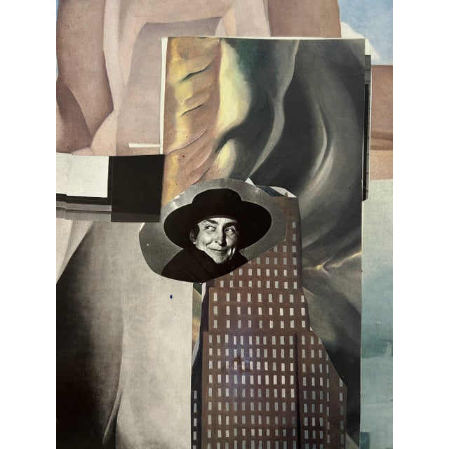 Contemporary Georgia O’Keeffe, Her Life in Collage by Erik Sulander For Sale - Image 3 of 3