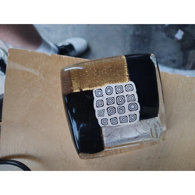 Glass 1980s Murano Paperweight For Sale - Image 7 of 8