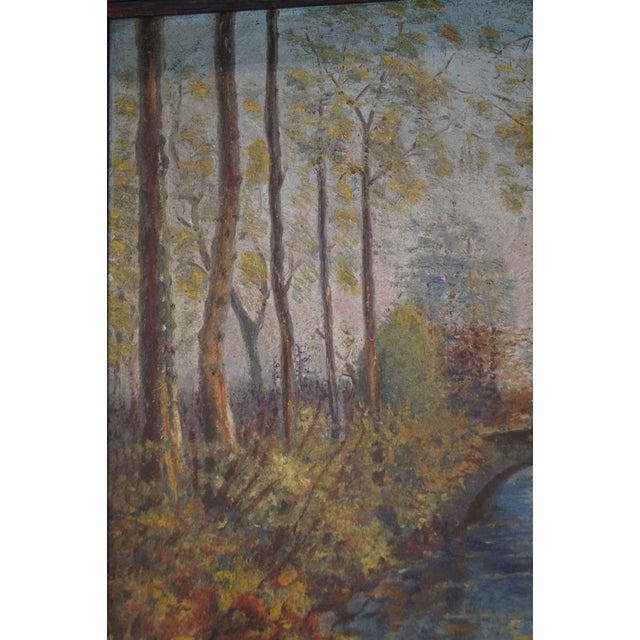 1920s William Callan Impressionist Landscape Painting For Sale - Image 11 of 11