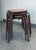 Vintage Industrial Stackable Bar Stools from Mullca, France, 1950s, Set of 4 For Sale - Image 15 of 18