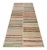Contemporary Rug & Kilim’s Patchwork Kilim Runner in Polychromatic Stripes For Sale - Image 3 of 7