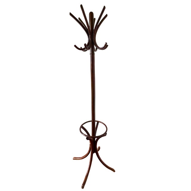 Wood Antique Coat Stand from Thonet, 1900s For Sale - Image 7 of 7