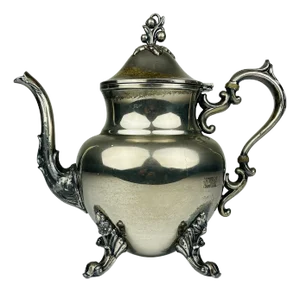 Silver on Copper Teapot by Theodore B. Starr, Usa, 1890s