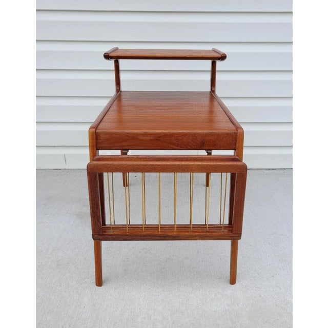 Kurt Ostervig Mid 20th Century Teak Side Table by Kurt Ostervig For Sale - Image 4 of 15