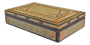 Moorish Mother-Of-Pearl Inlaid Box