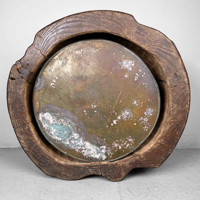 Meiji Tree Trunk Hibachi, Japan, 1890s For Sale - Image 11 of 18