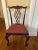Chippendale Chairs Chippendale Drexel Dining Cherry Mahogany Vintage For Sale - Image 3 of 9
