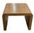 Wood Mid 20th Century Large Snakeskin Occasional Waterfall Table in Tan For Sale - Image 7 of 9