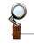 This striking piece is an authentic Mid-Century Modern Space Age table lamp that originated in Italy during the mid-20th...