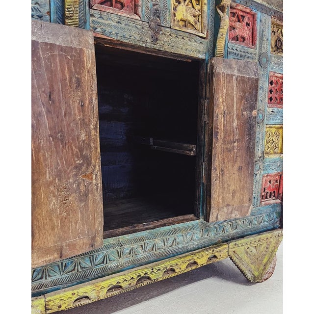 Antique Bridal Chest, India For Sale - Image 3 of 16