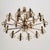 Gold-Plated Brass and Crystal Chandelier by Gaetano Sciolari for Palwa, 1970s For Sale - Image 10 of 12